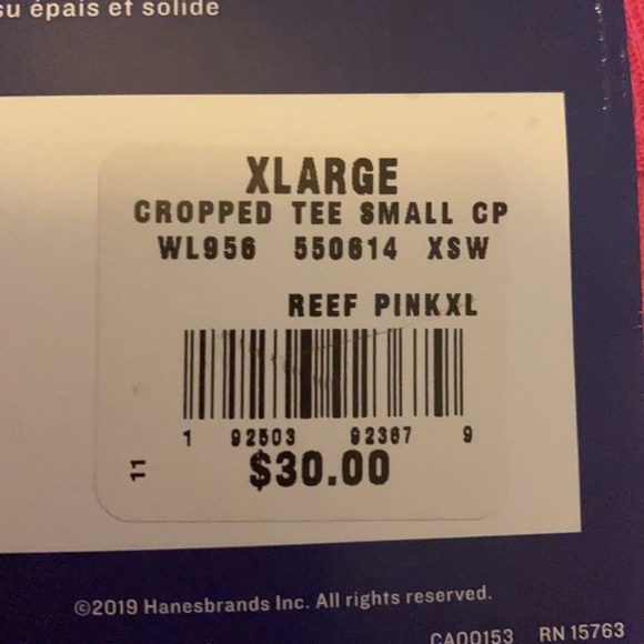 Brand new champion crop Top Size Xl - Picture 2 of 2